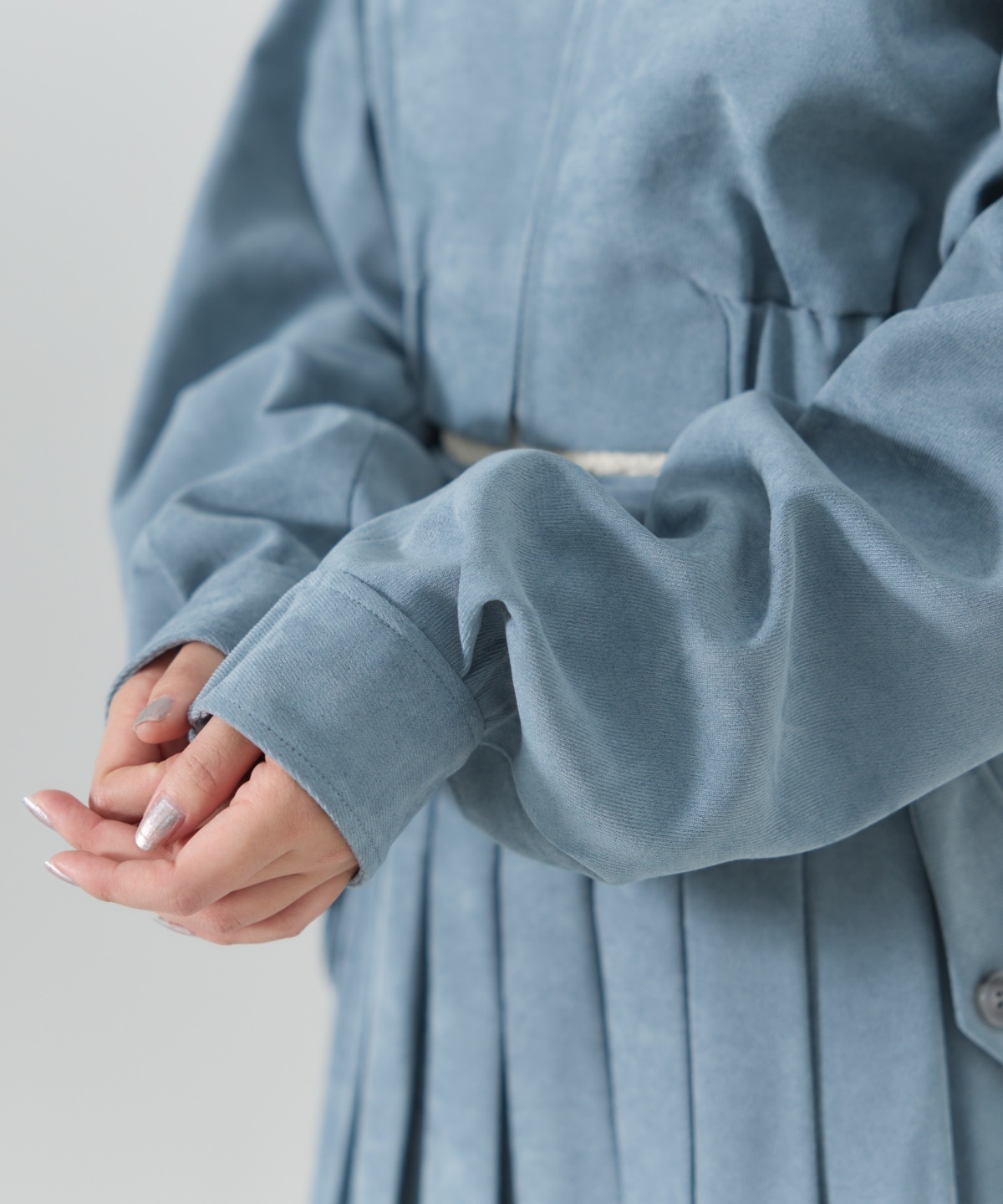 【セットアップ可能】フロントジップショートブルゾン