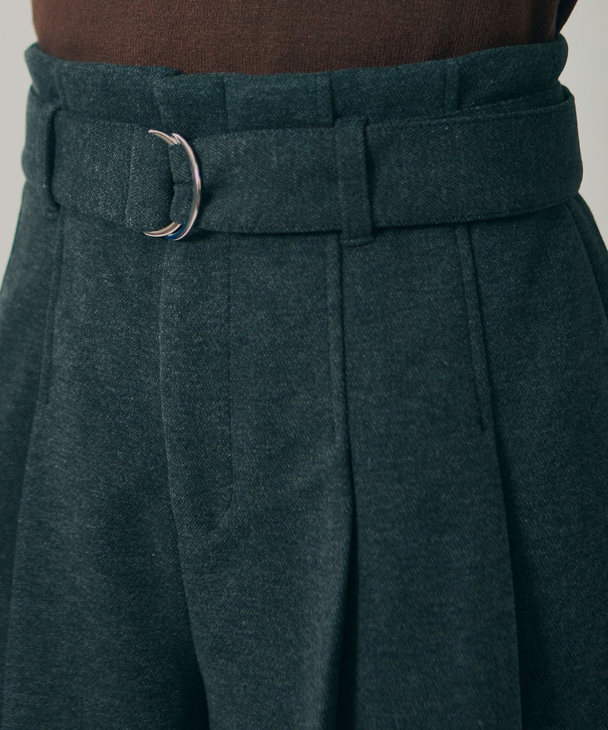 ウールライクタックショートパンツ