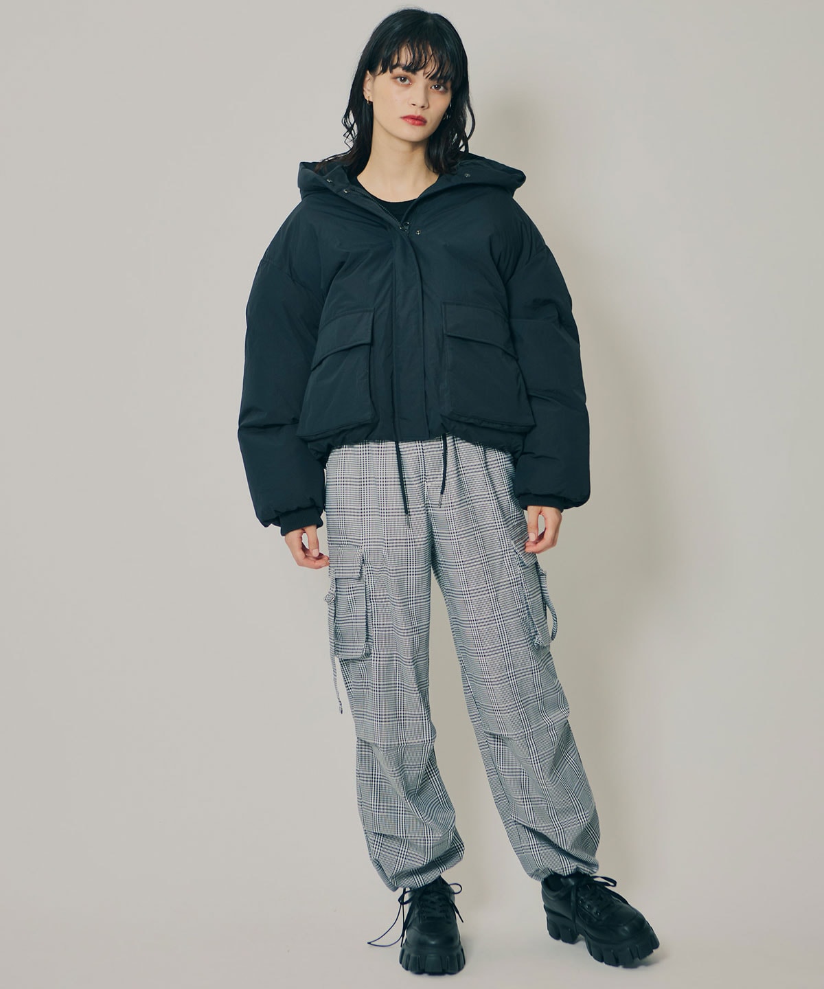 タブポケットカーゴパンツ