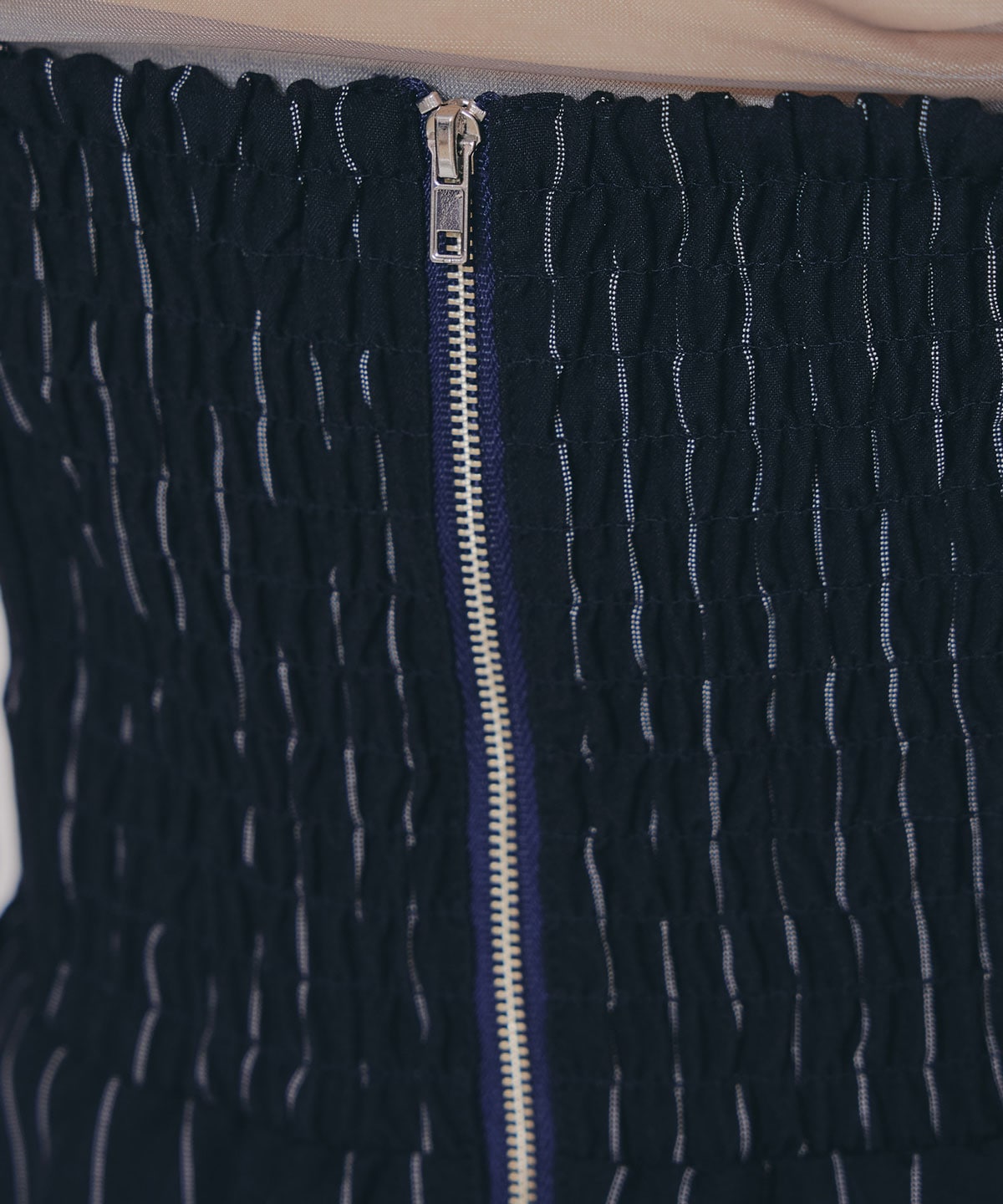 ストライプ2WAYフレアミニワンピース