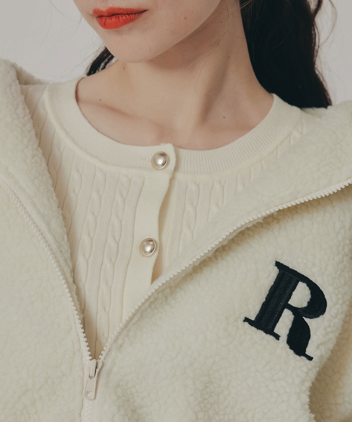 AZELCLUBボアパーカー