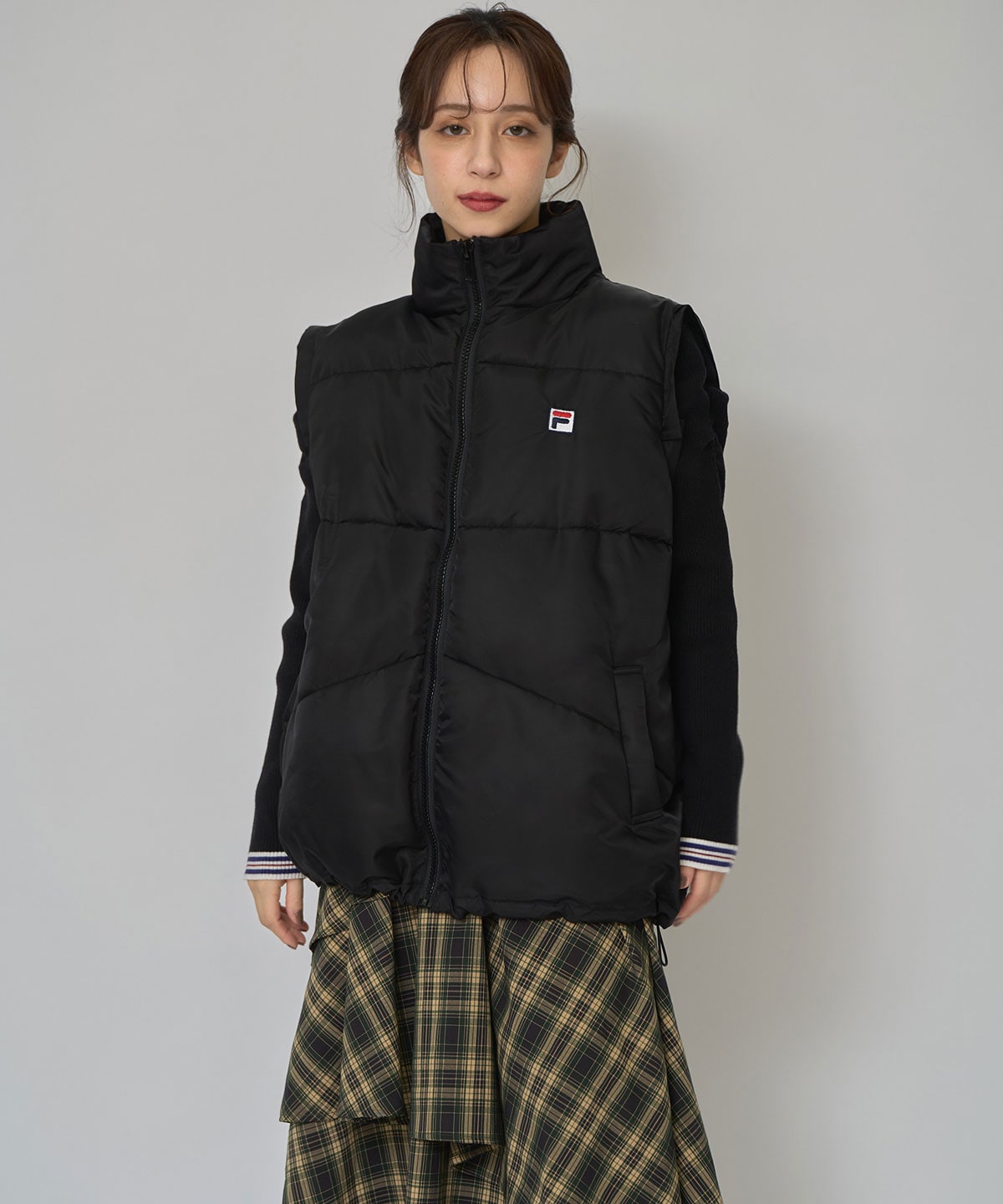 ［FILA×REDYAZEL］2WAYフェイクダウンジャケット