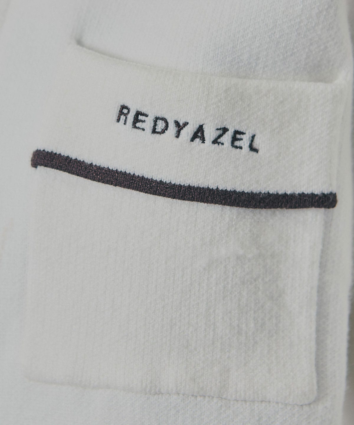 バイカラーラインZIPニットジャケット