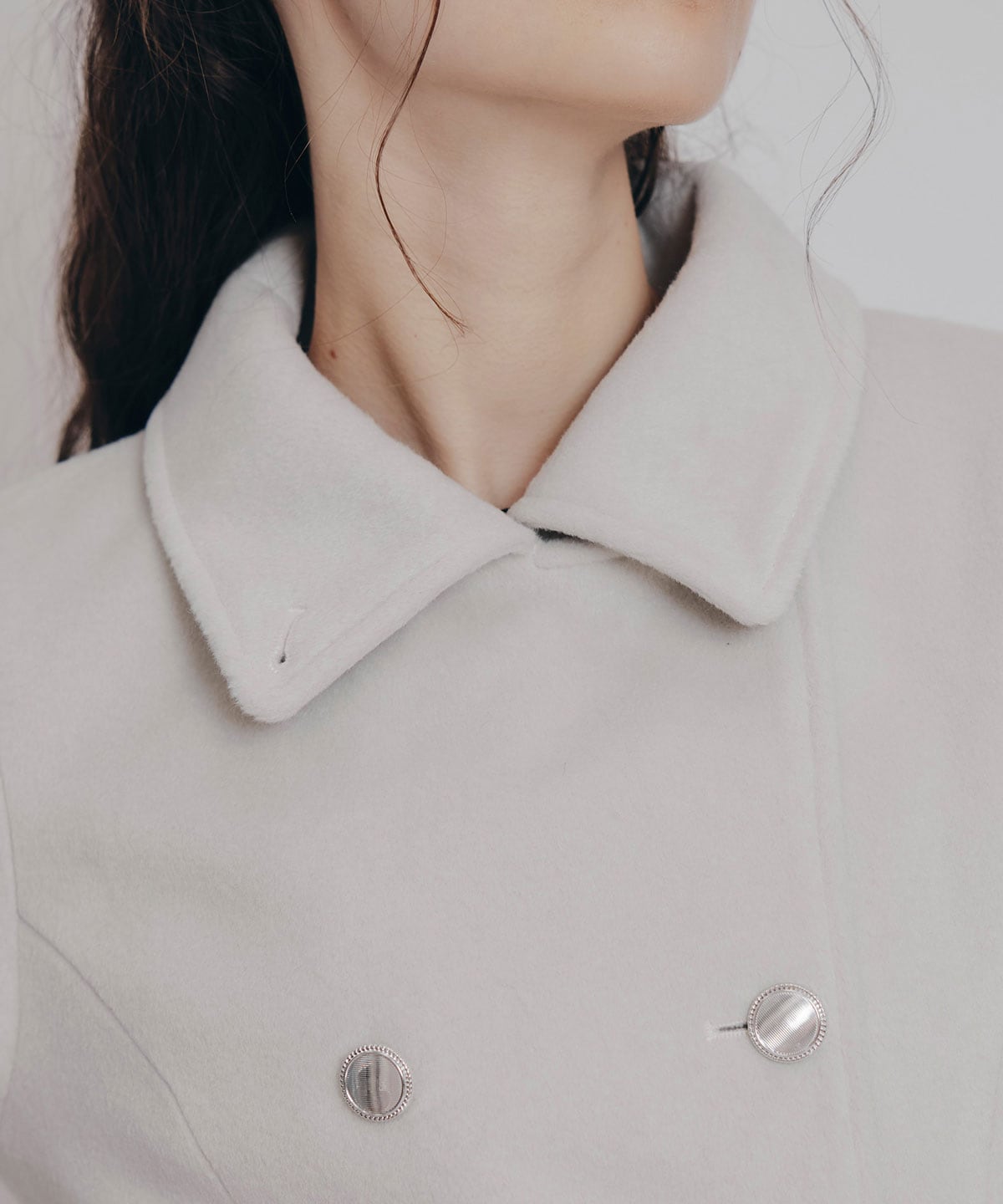 2WAYカラーダブルロングコート