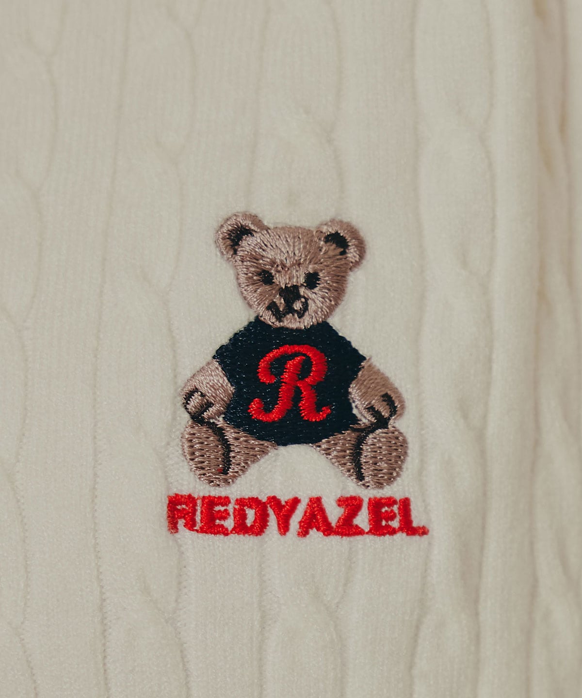 Azelyミニケーブルニットカーディガン