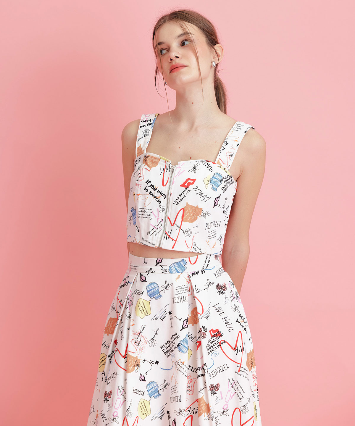 【LoveArt Series】LoveArt ショートビスチェ