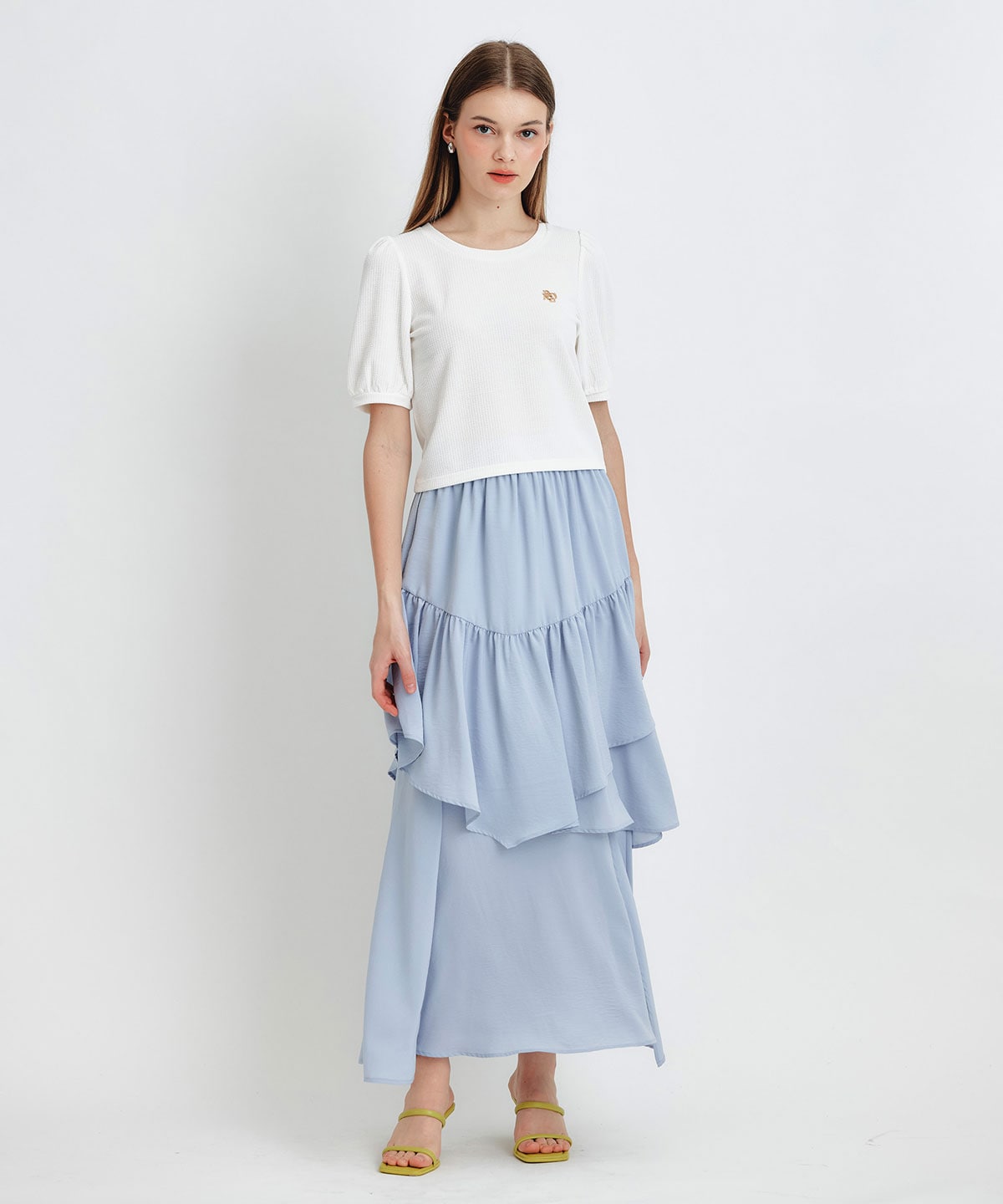 ジャガードカットロゴプルオーバー