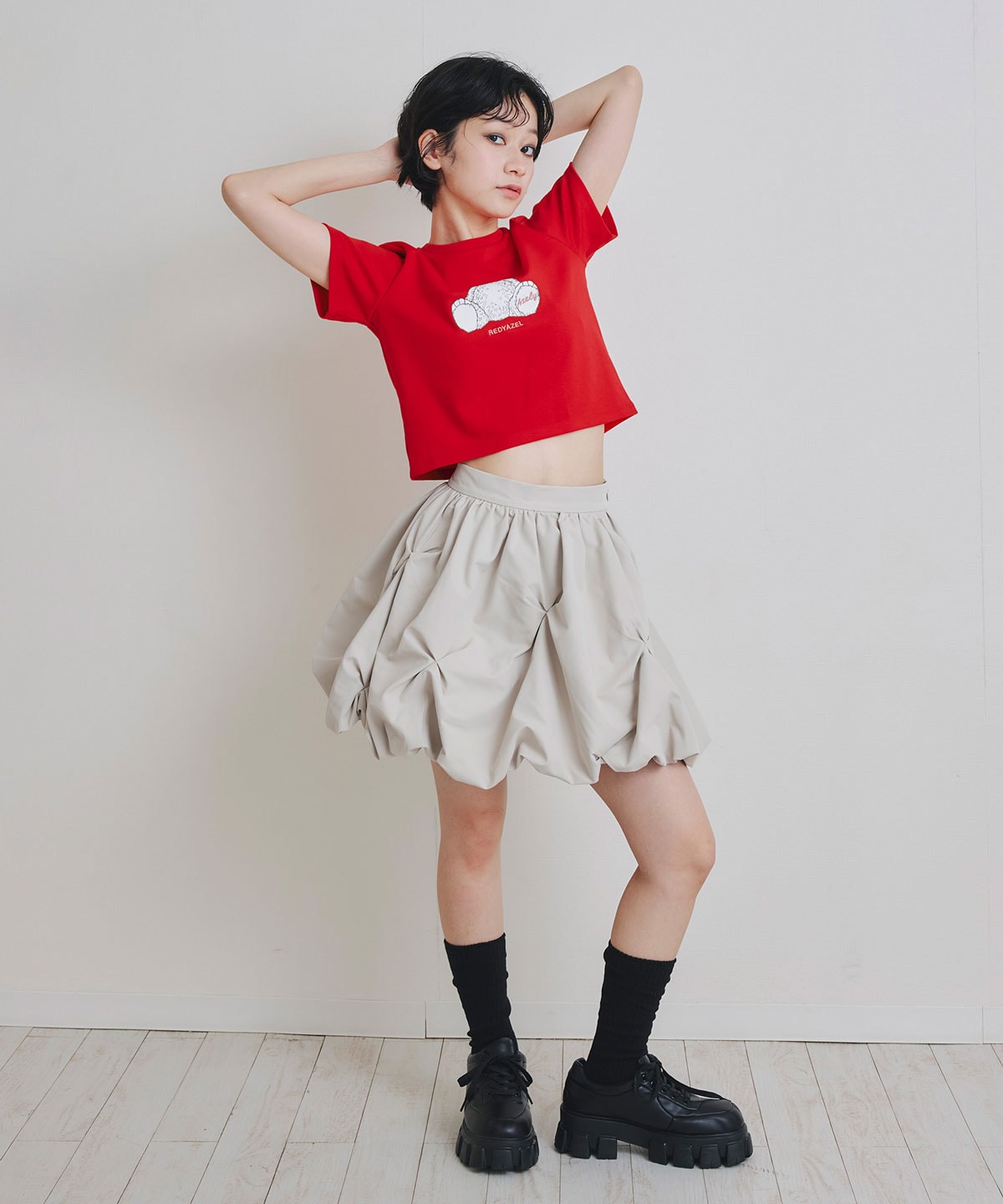 Azely コンパクトTシャツ