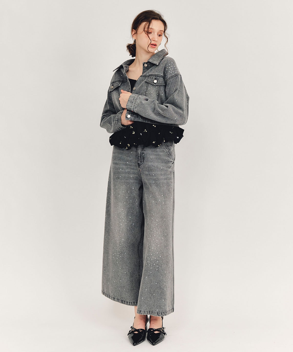 【Sparkle Denim Series】スパークルデニムジャケット