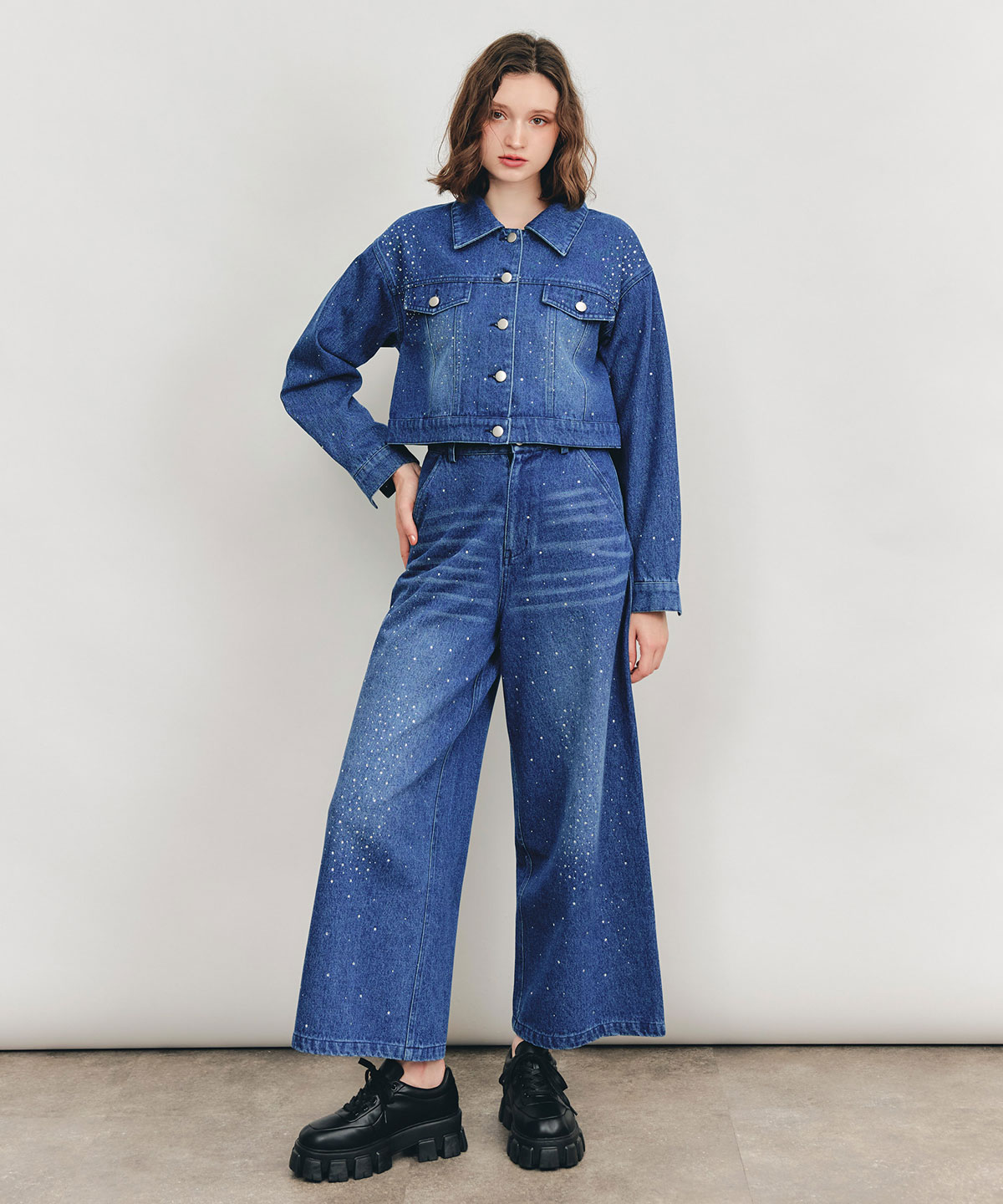 【Sparkle Denim Series】スパークルデニムジャケット