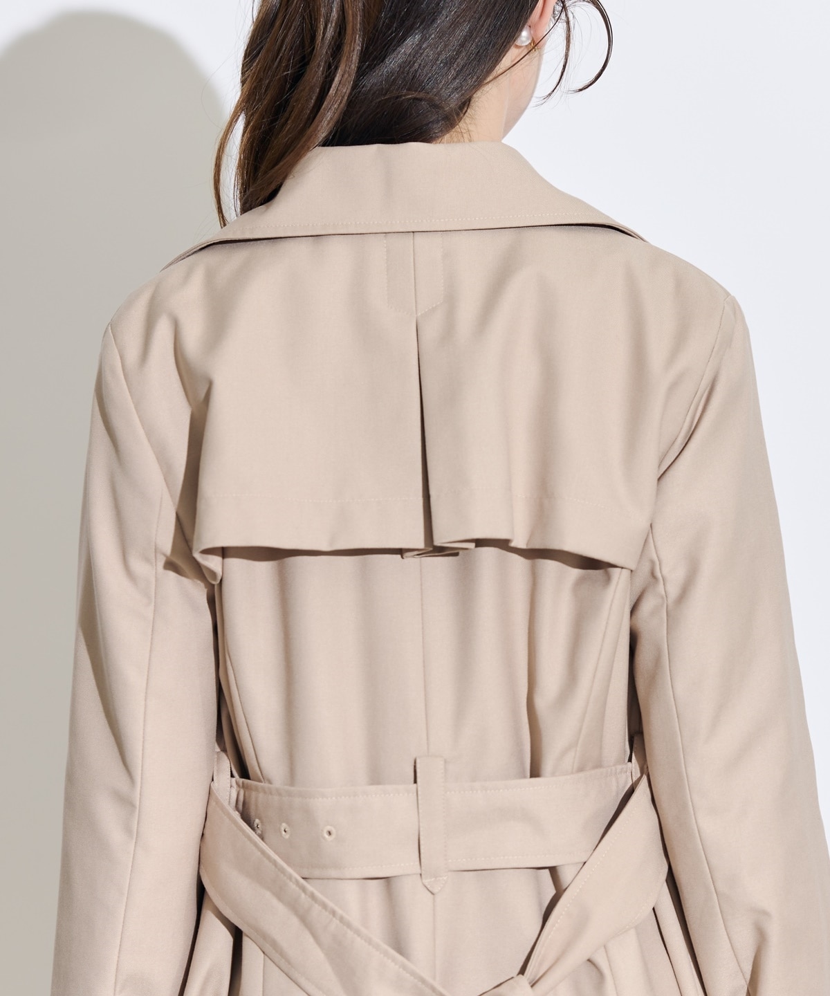 NEWベーシック美シルエットトレンチコート