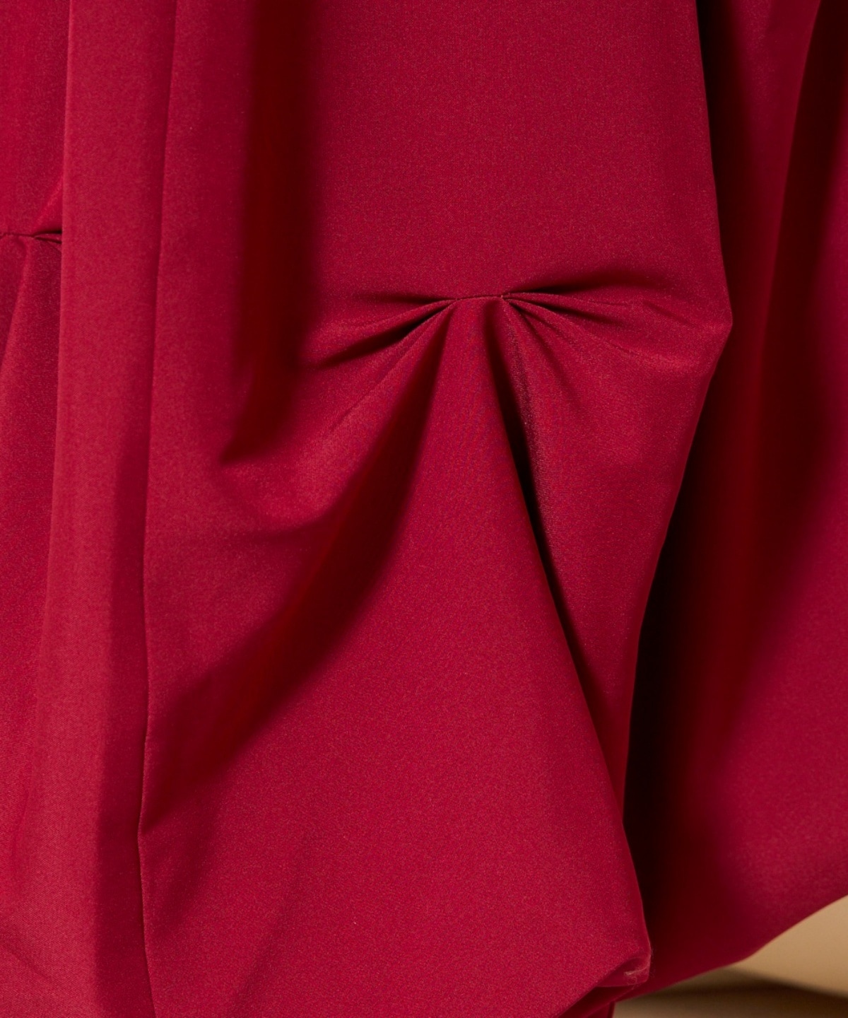 タックバルーンラップスカート