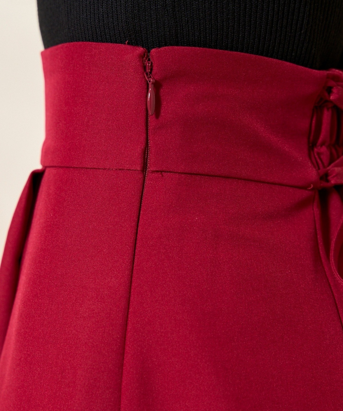 タックバルーンラップスカート