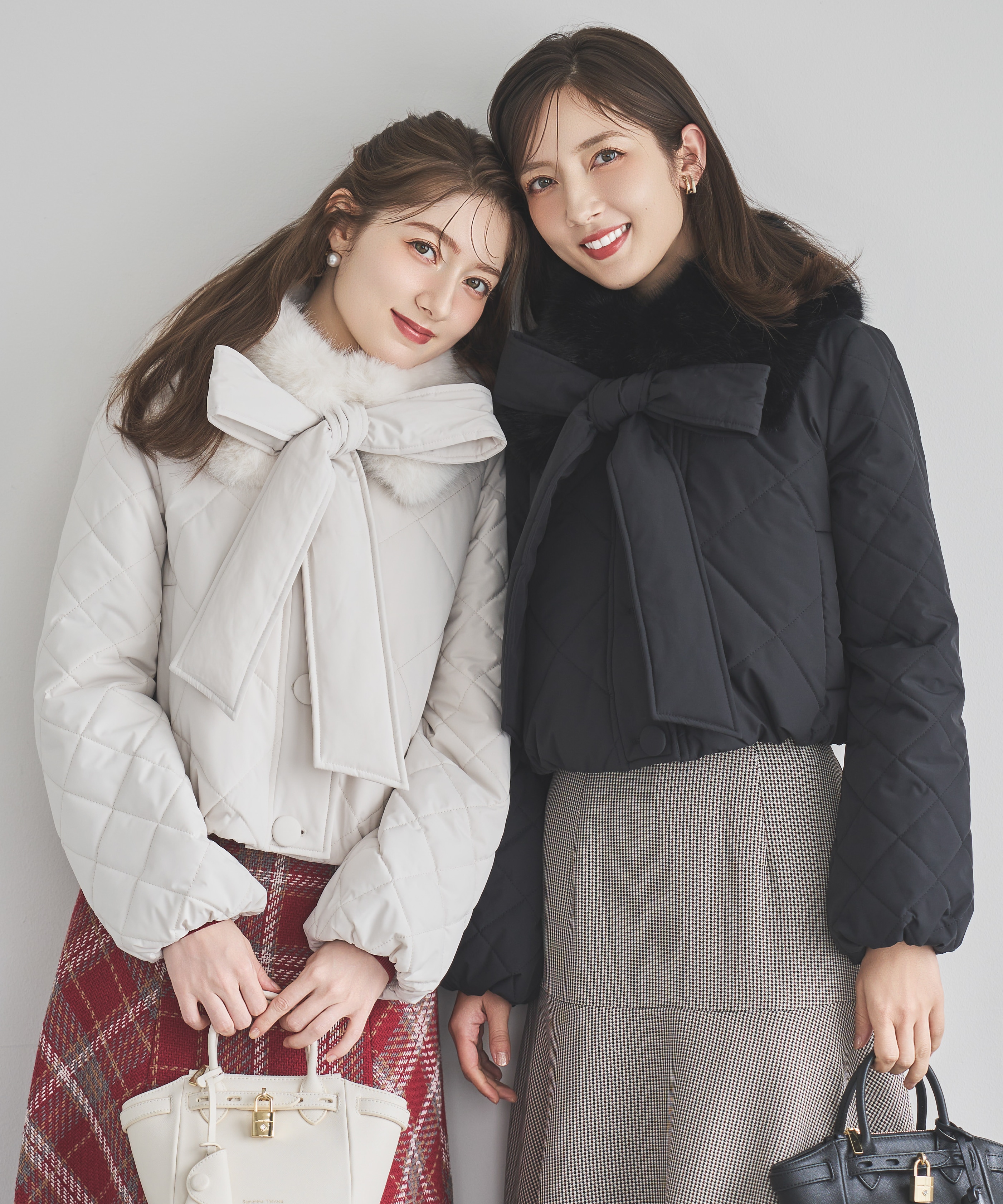 エコファーキルティングショートコート