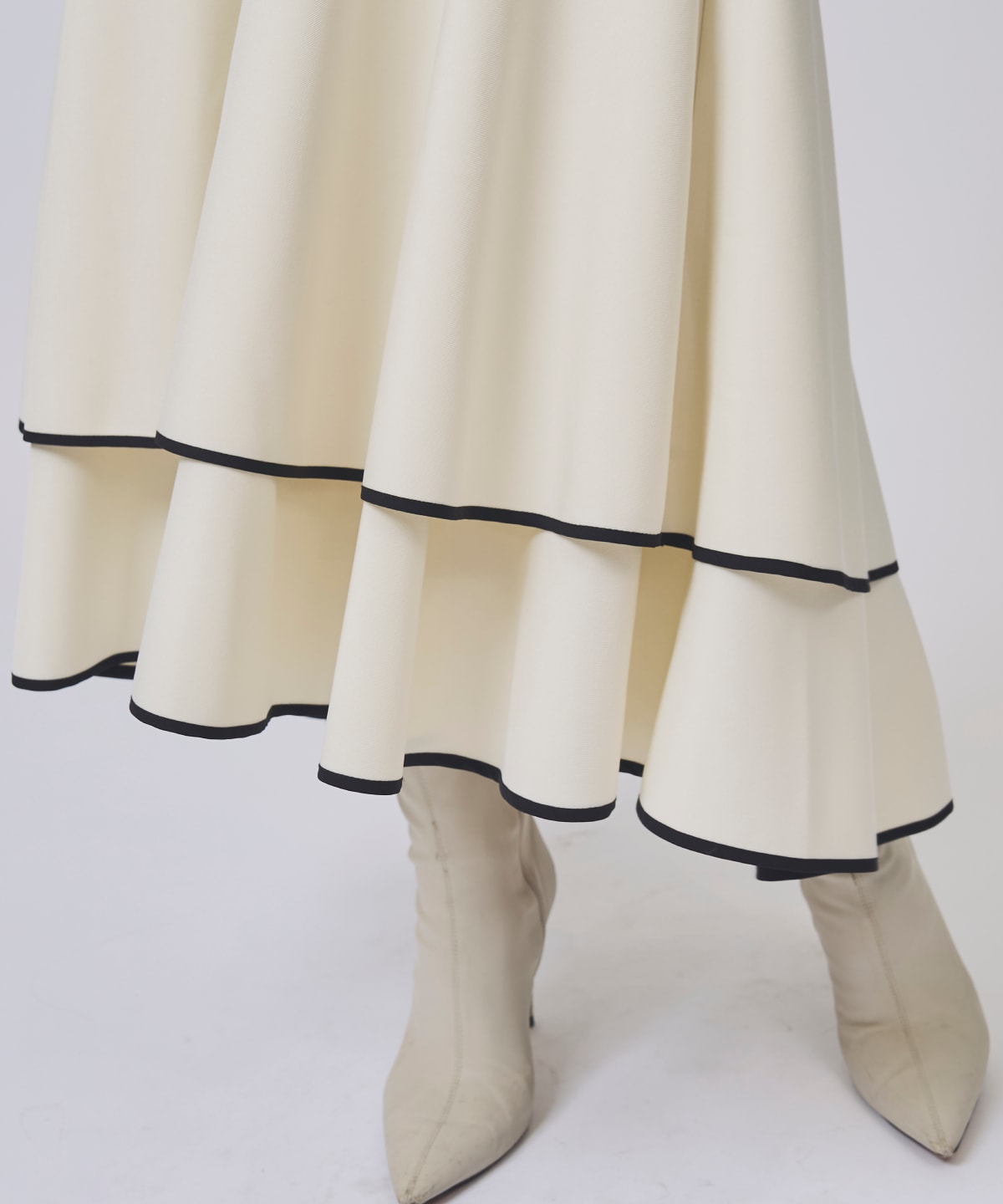 【1/23(Fri)発売】パイピングティアードマーメイドスカート