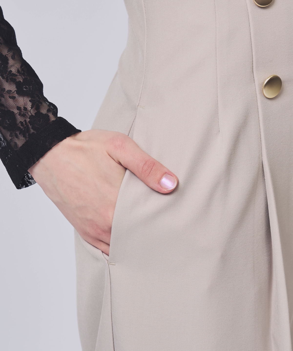 【1/30(Fri)発売開始】ハイウエストタックワイドパンツ