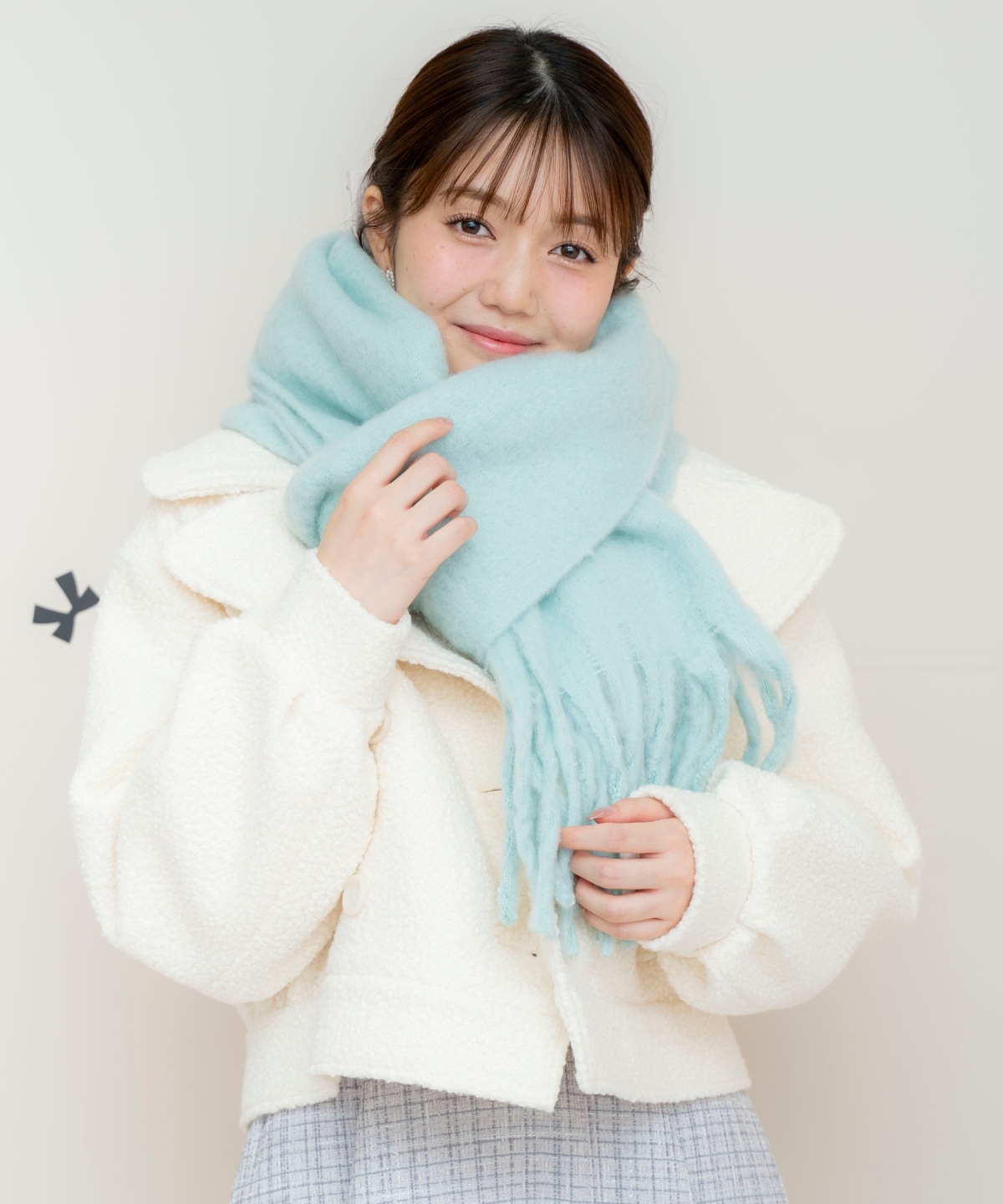 もこもこストール