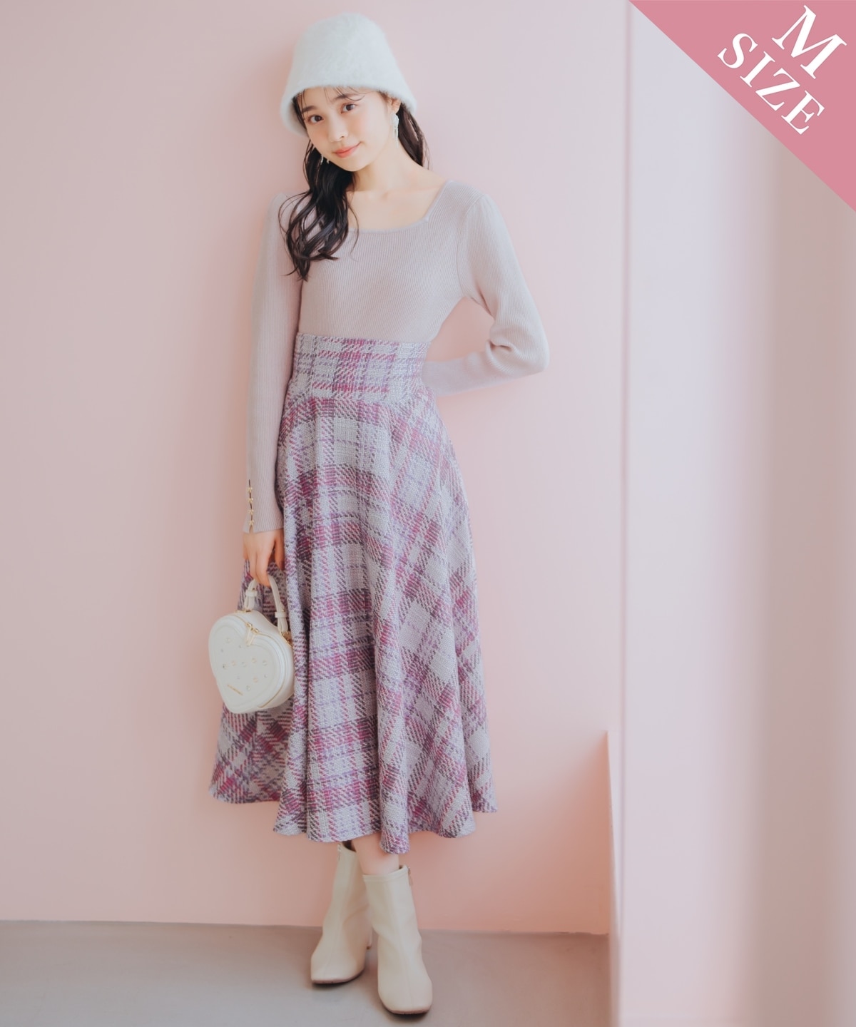 オリジナルチェックスカート