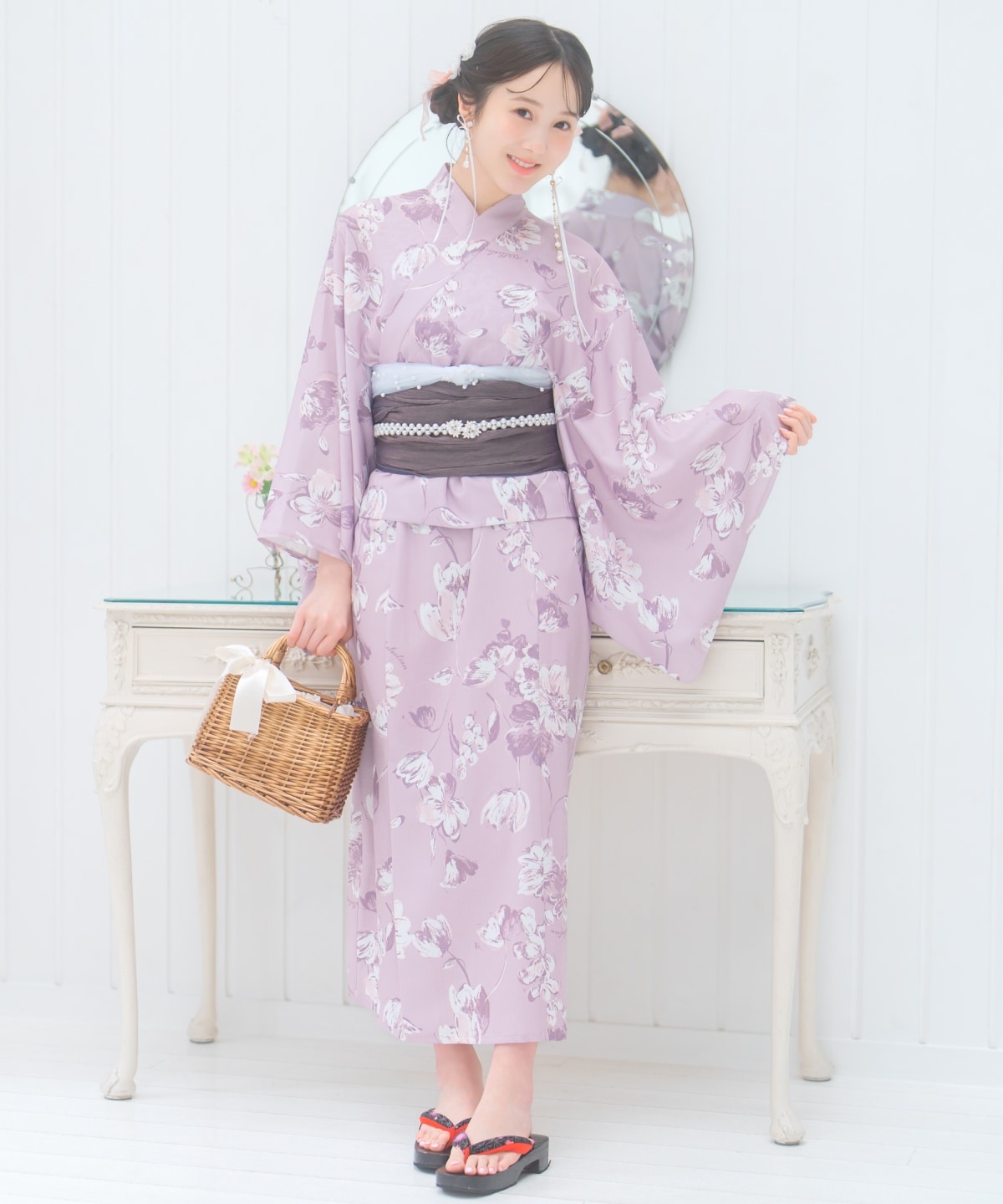 パール付きゴムベルト