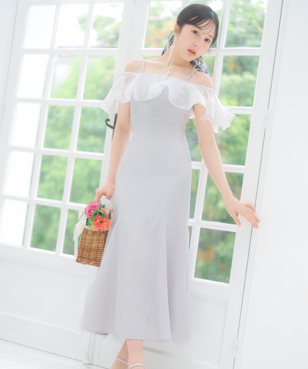 メロウラッフルマーメイドワンピース