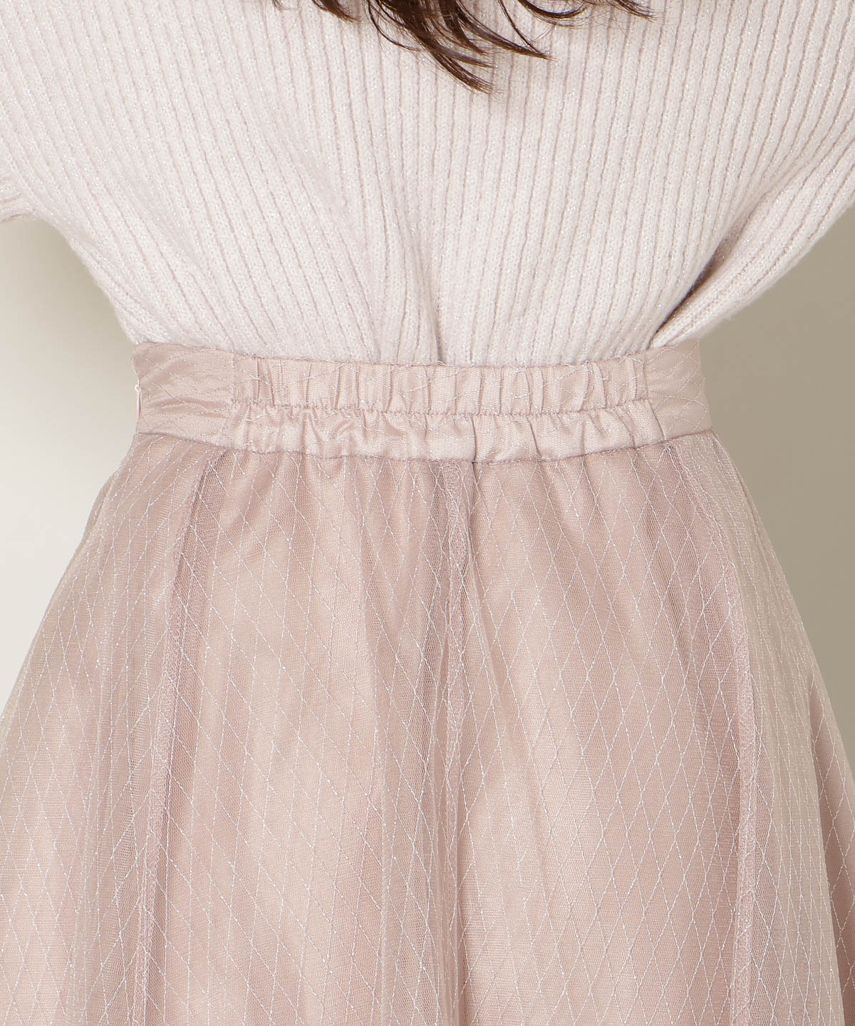 【12/5(fri)10時発売】ラメチュールボリュームスカート