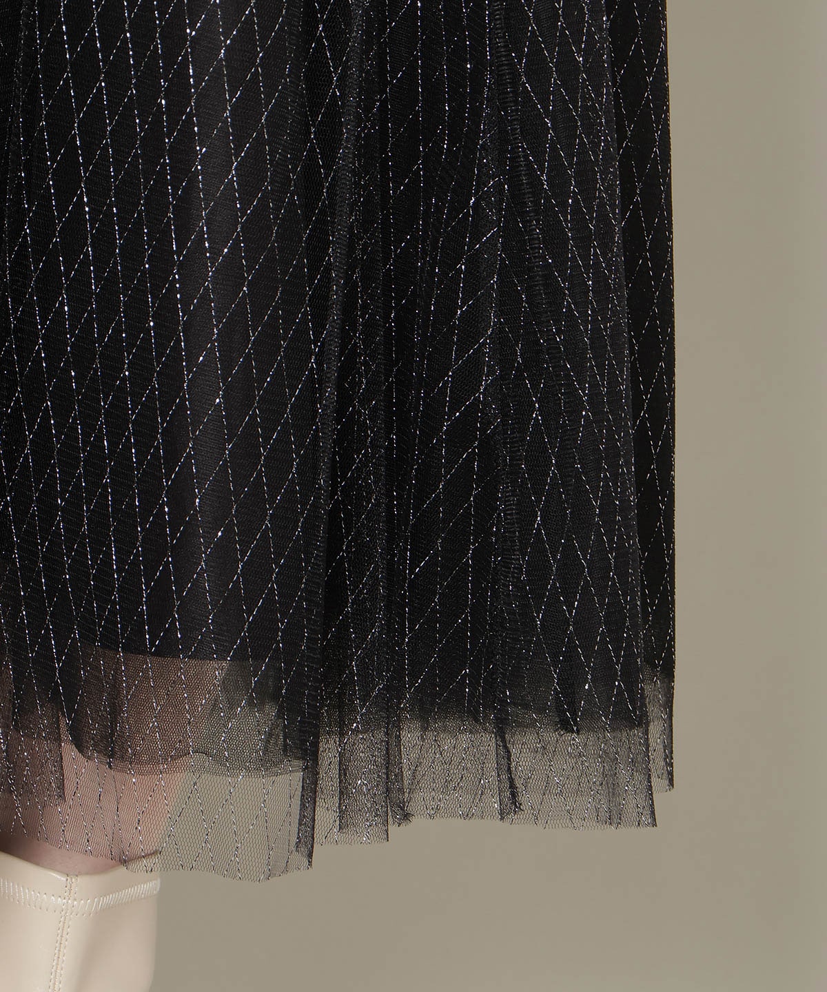 【12/5(fri)10時発売】ラメチュールボリュームスカート