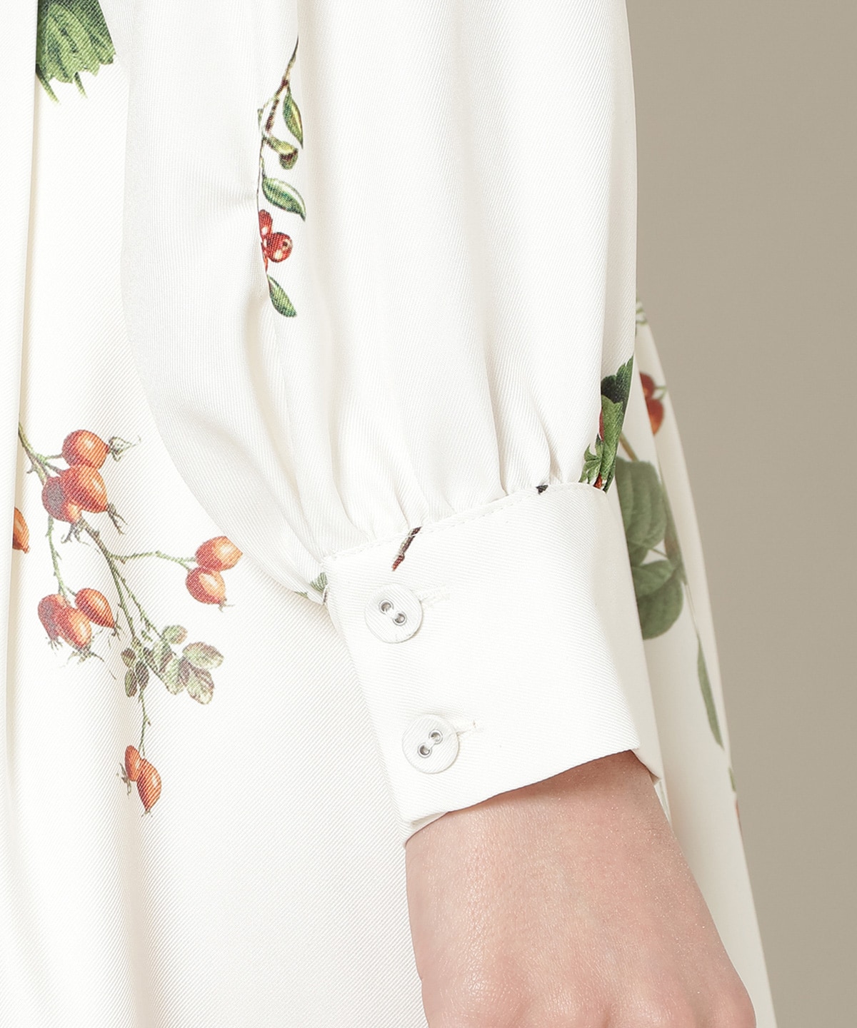 【12/5(fri)10時発売】ウィンターボタニカルリボンタイワンピース