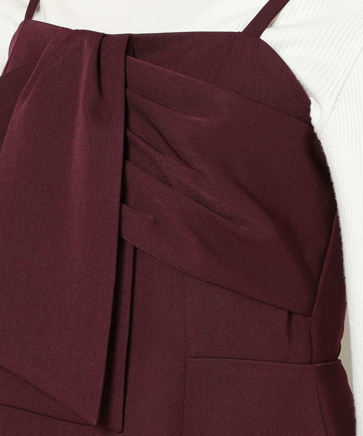 リボンデザインIラインワンピース