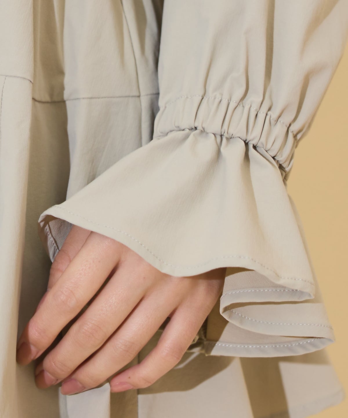 UVカットペプラムブルゾン