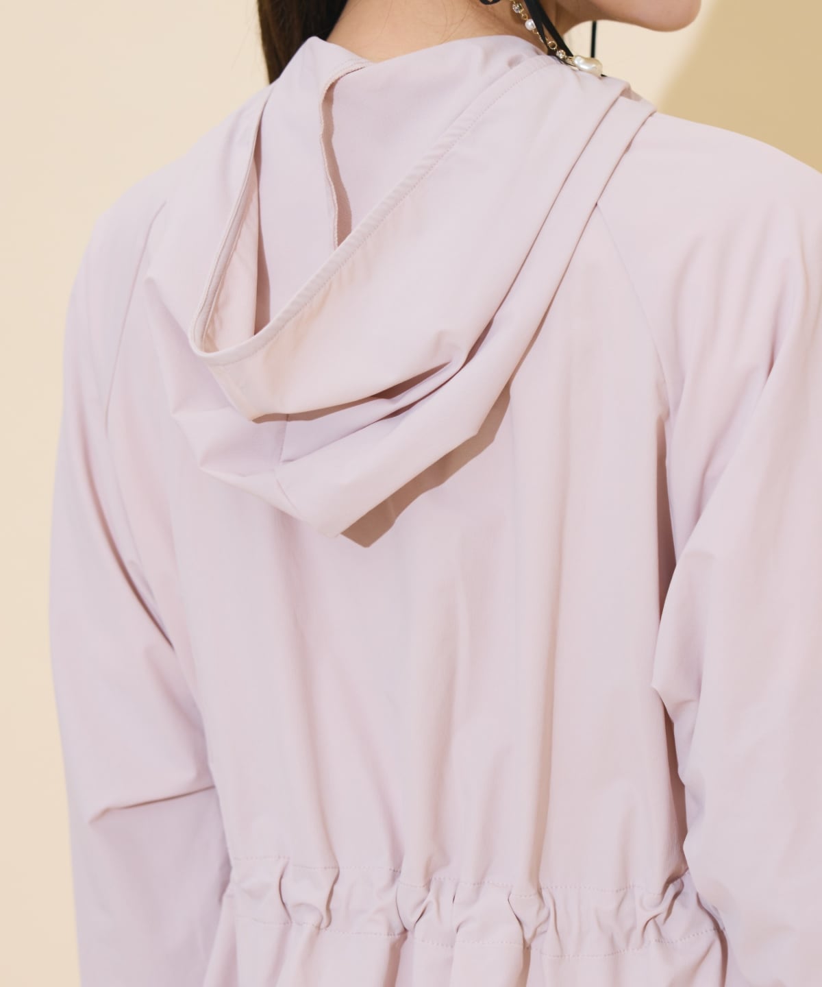 UVカットペプラムブルゾン