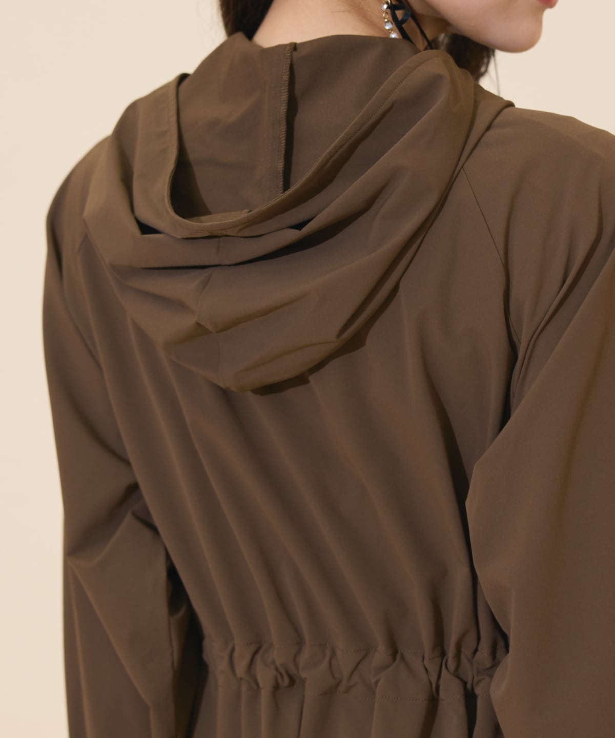 UVカットペプラムブルゾン