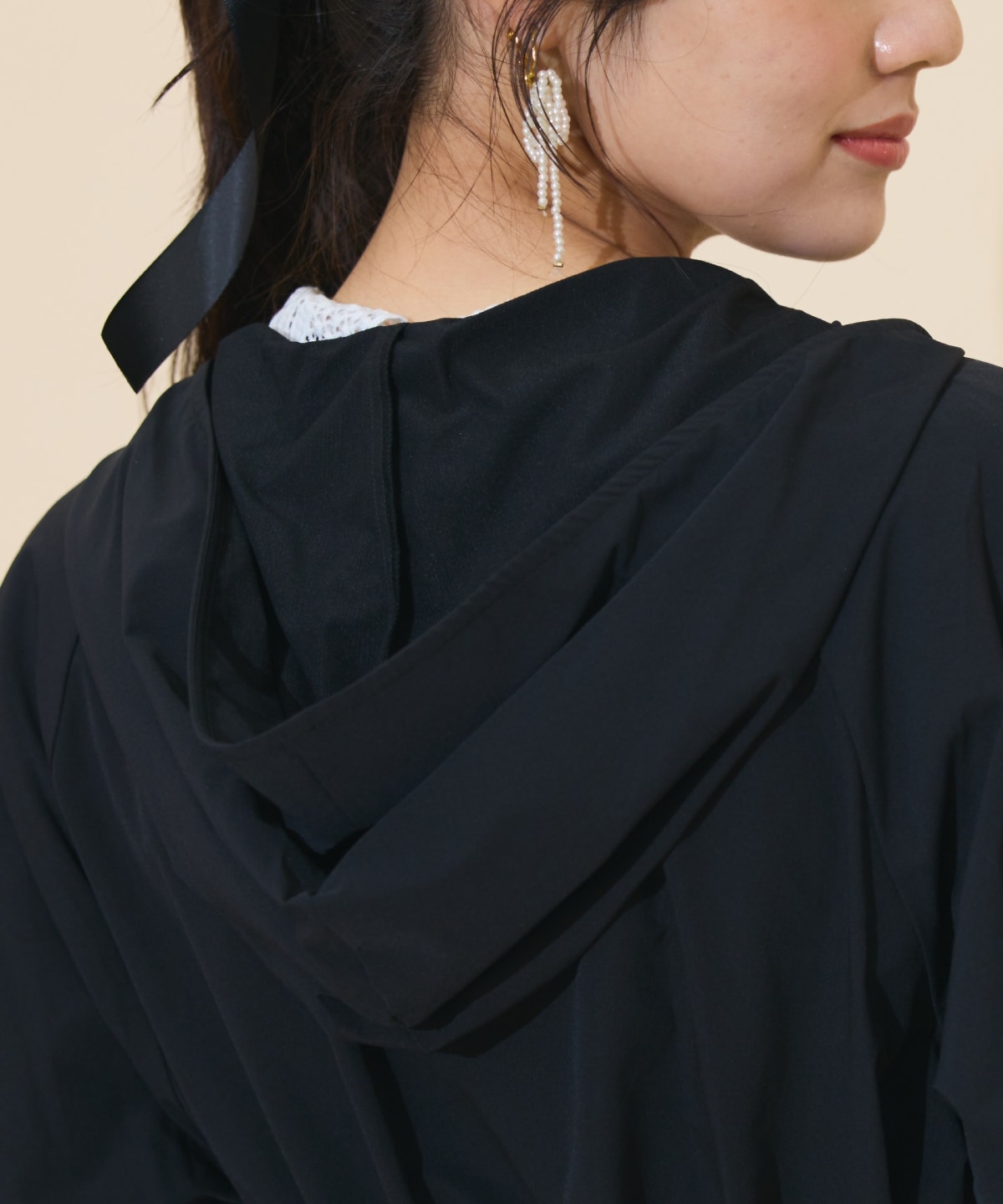 UVカットペプラムブルゾン