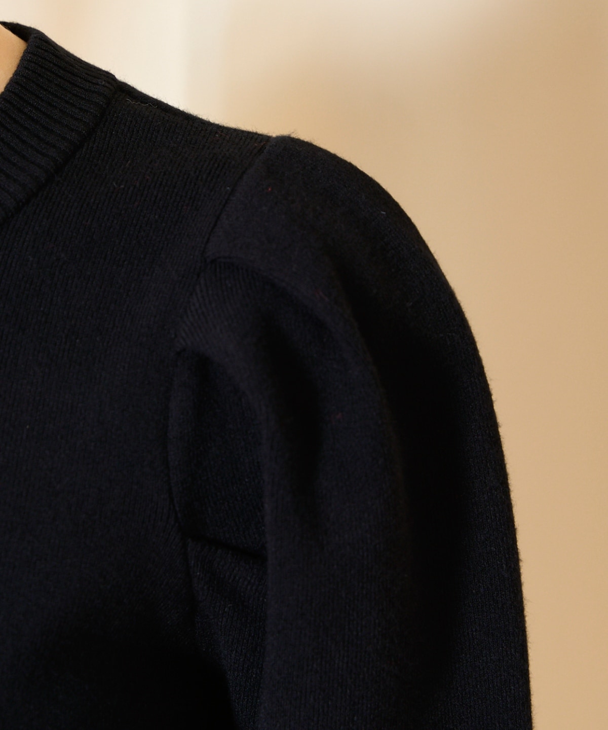 タックスリーブニットカーディガン