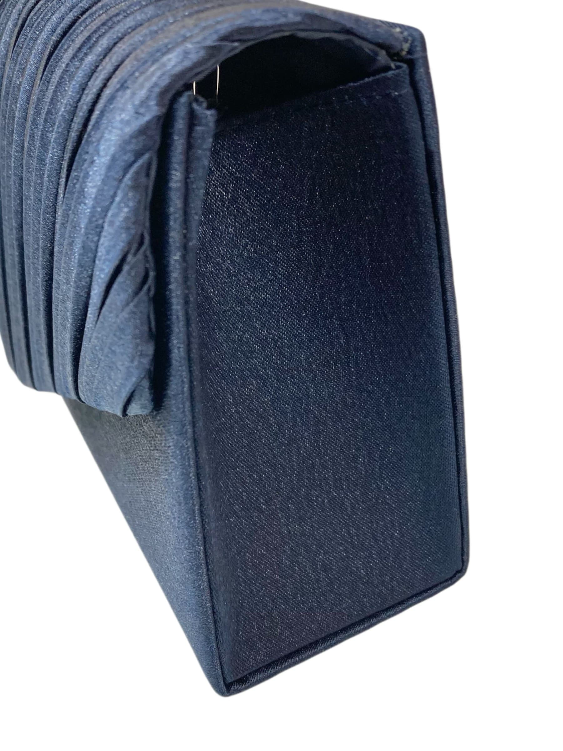 パールプリーツデザインバッグ