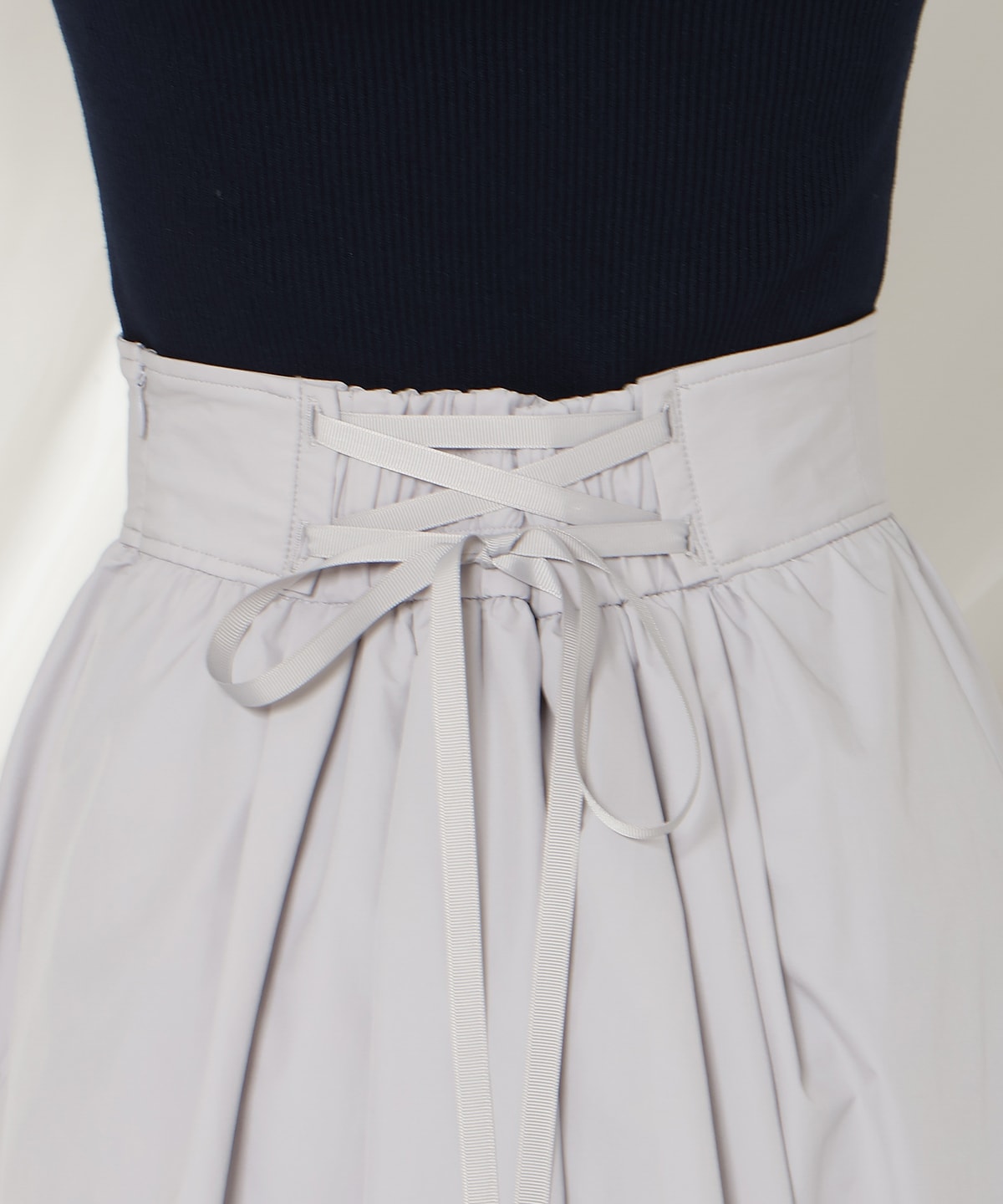 パールタックギャザースカート