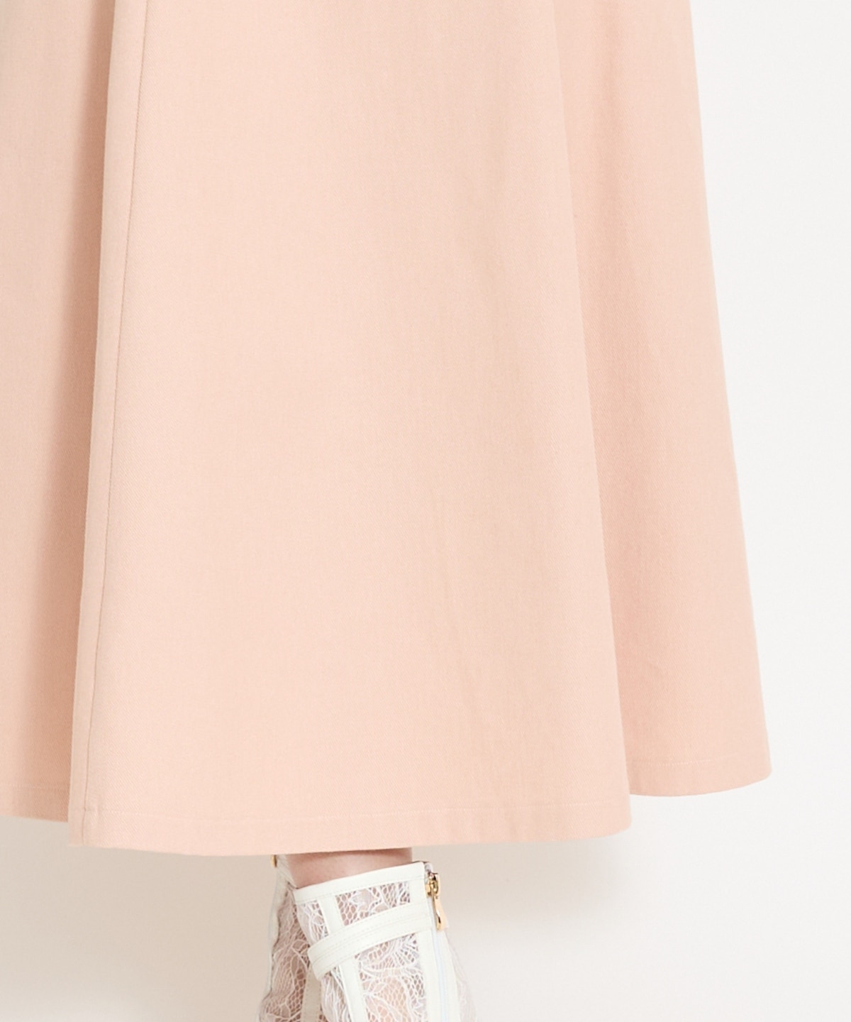 【セットアップ対応】デニムフレアスカート