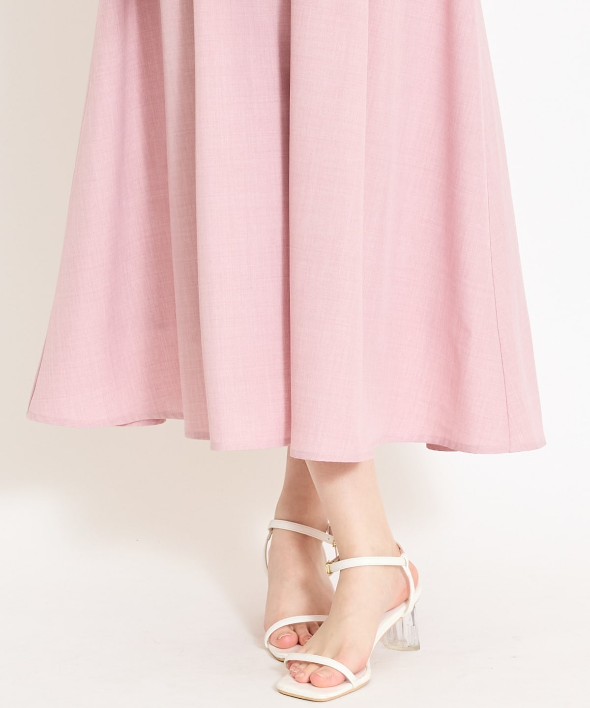 【4/24(fri)10時予約開始】リボンショルダーギャザーワンピース