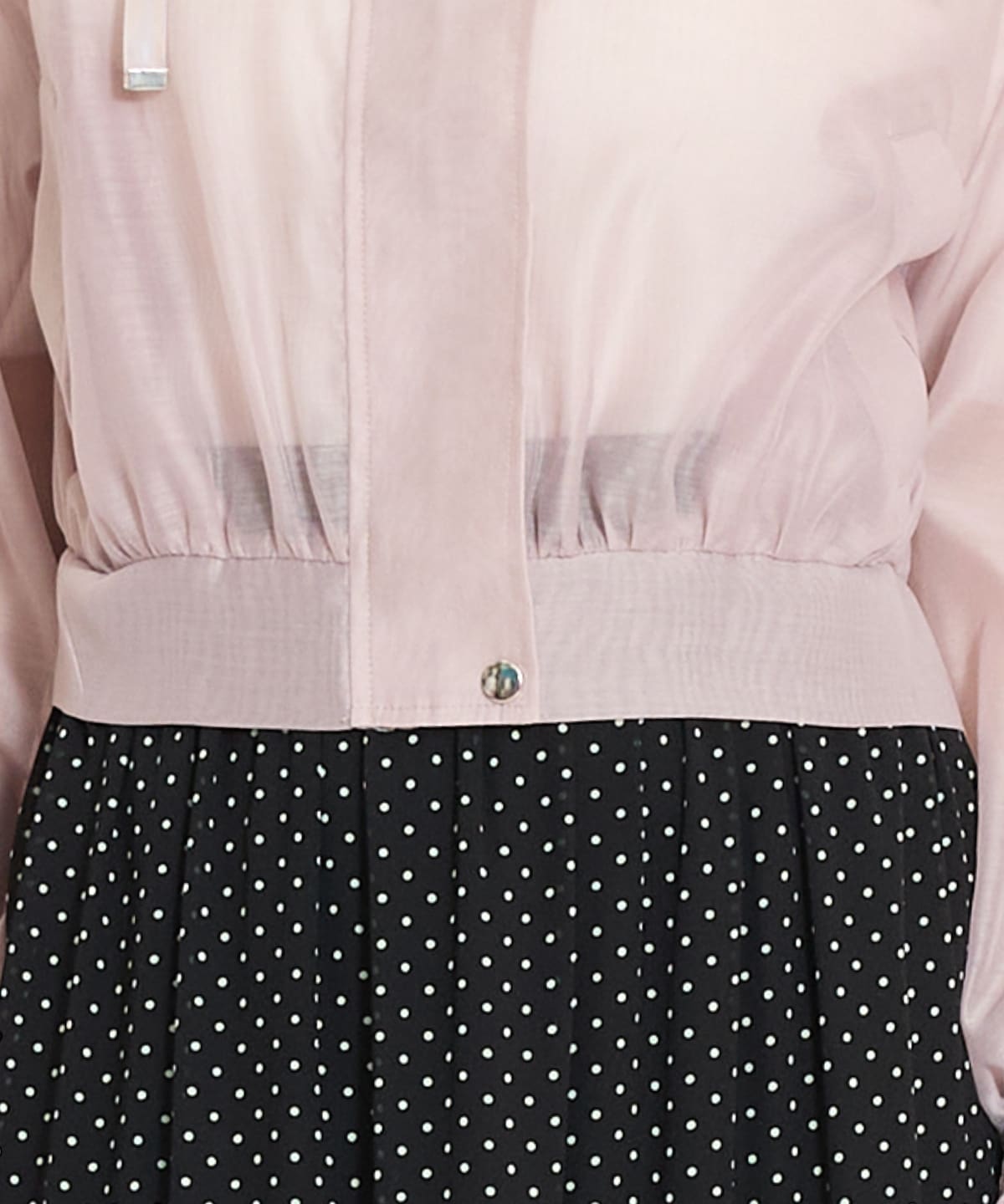 シアーフードブルゾン