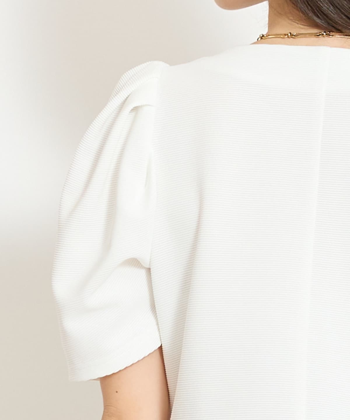 ノーカラーポンチジャケット