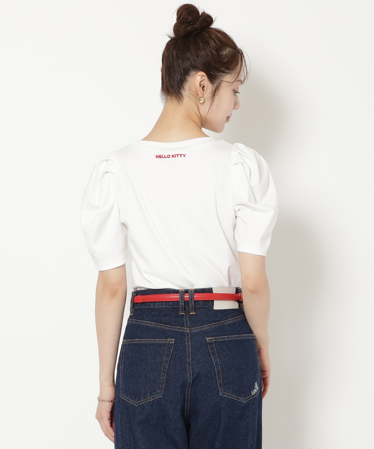 【7/16(thu)10時発売】WILLSELECTION×HELLO KITTY 刺繍カットトップス