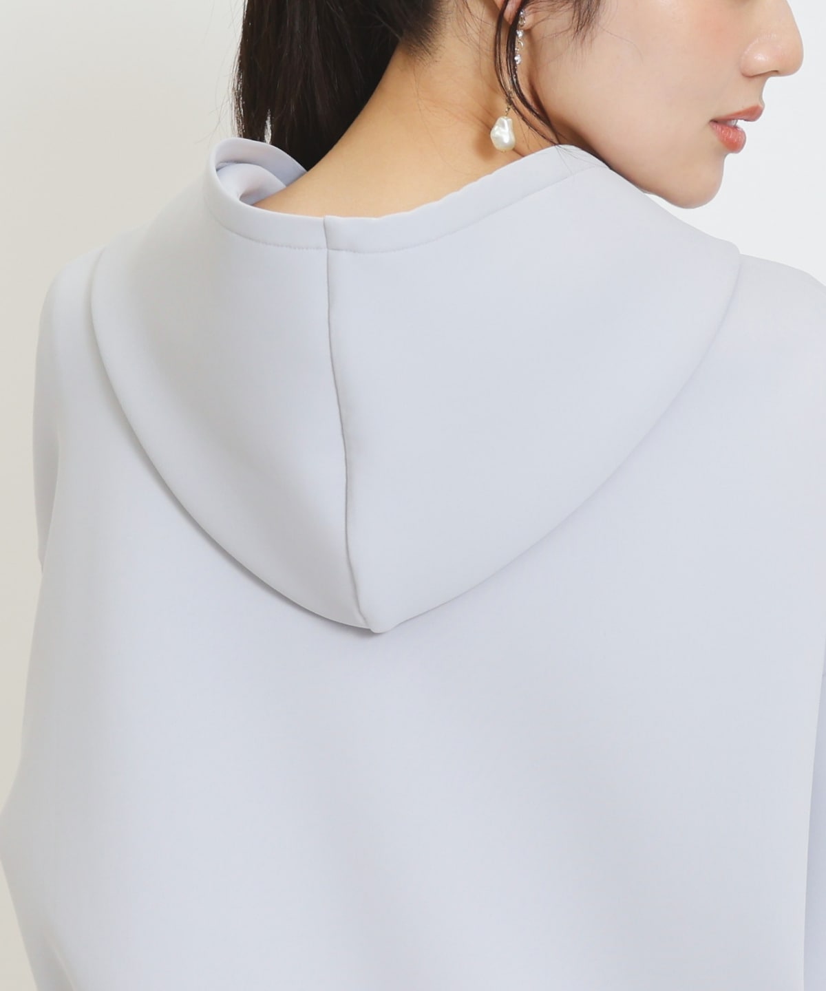 【セットアップ対応】ロゴ刺繍オーバーサイズフーディ