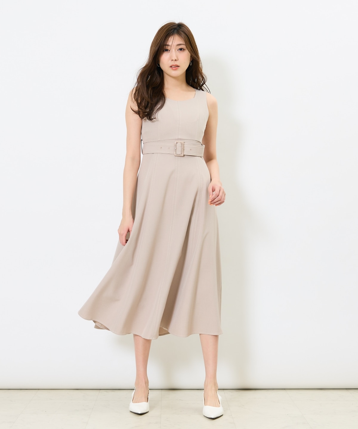 トレンチライクアンサンブルワンピース