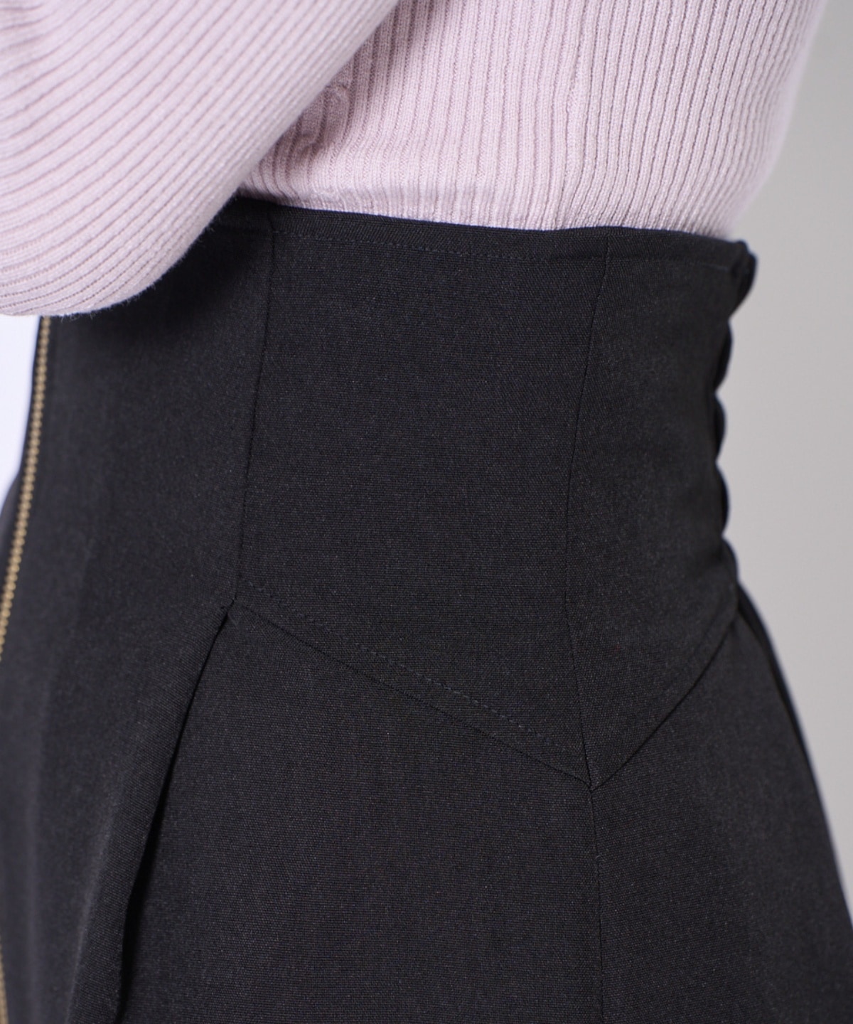 センターZIPスカート