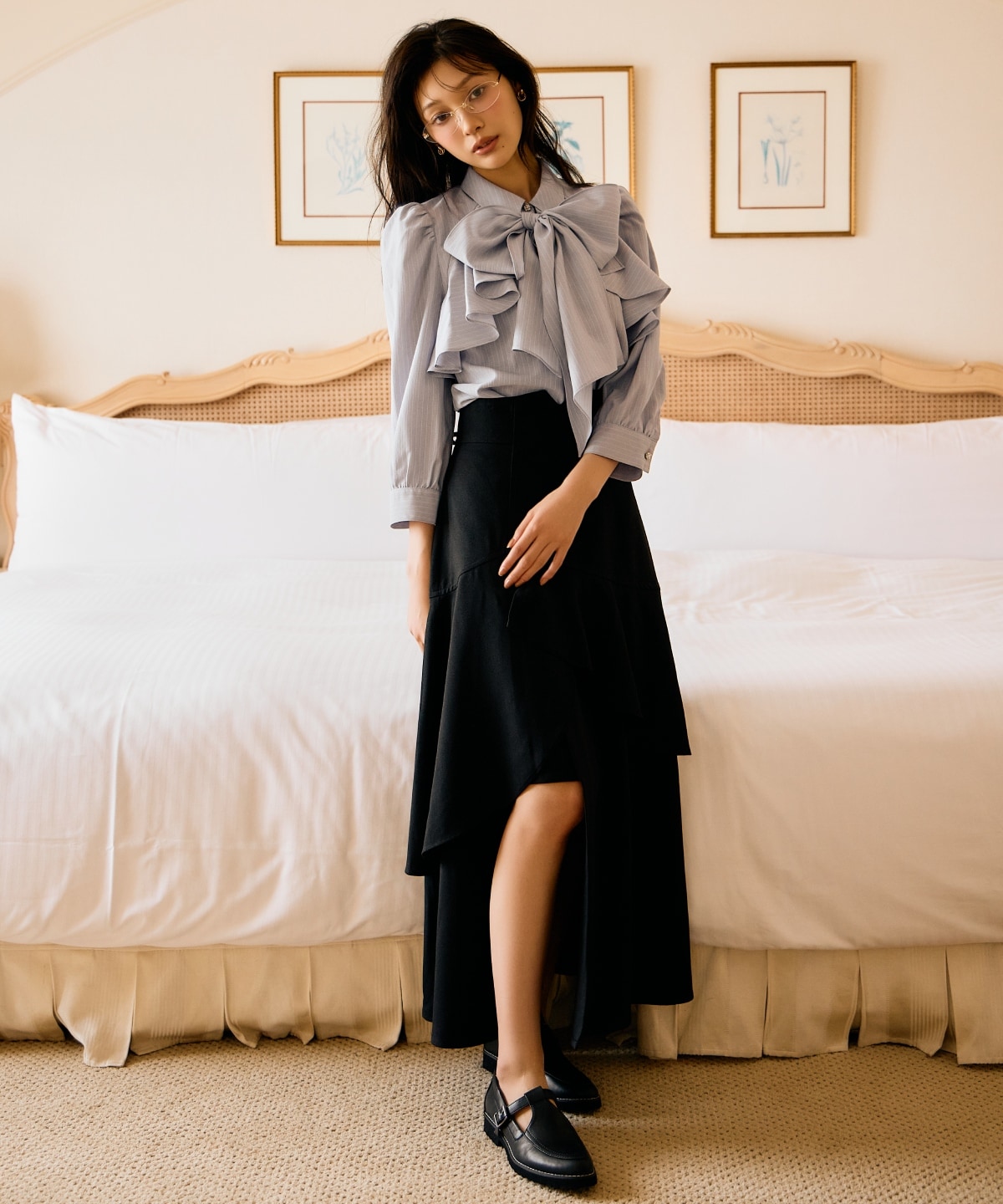 インナーミニティアードスカート