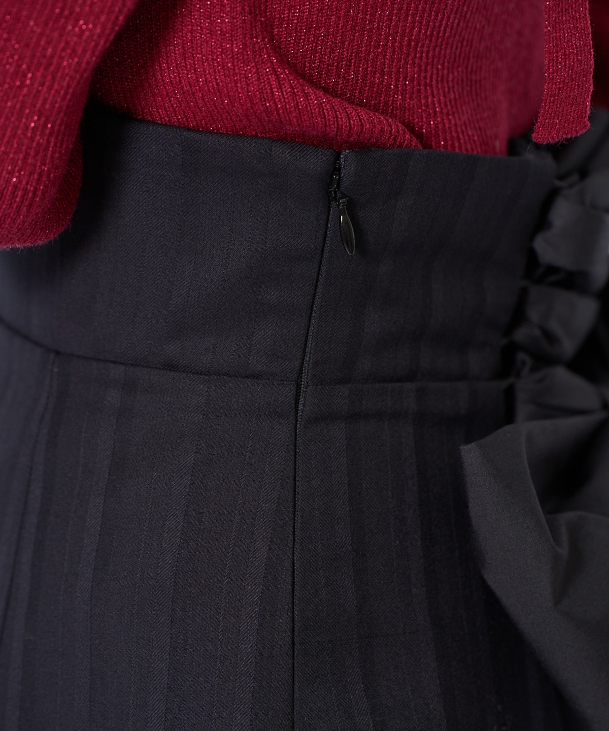 ビッグリボンフレアスカート