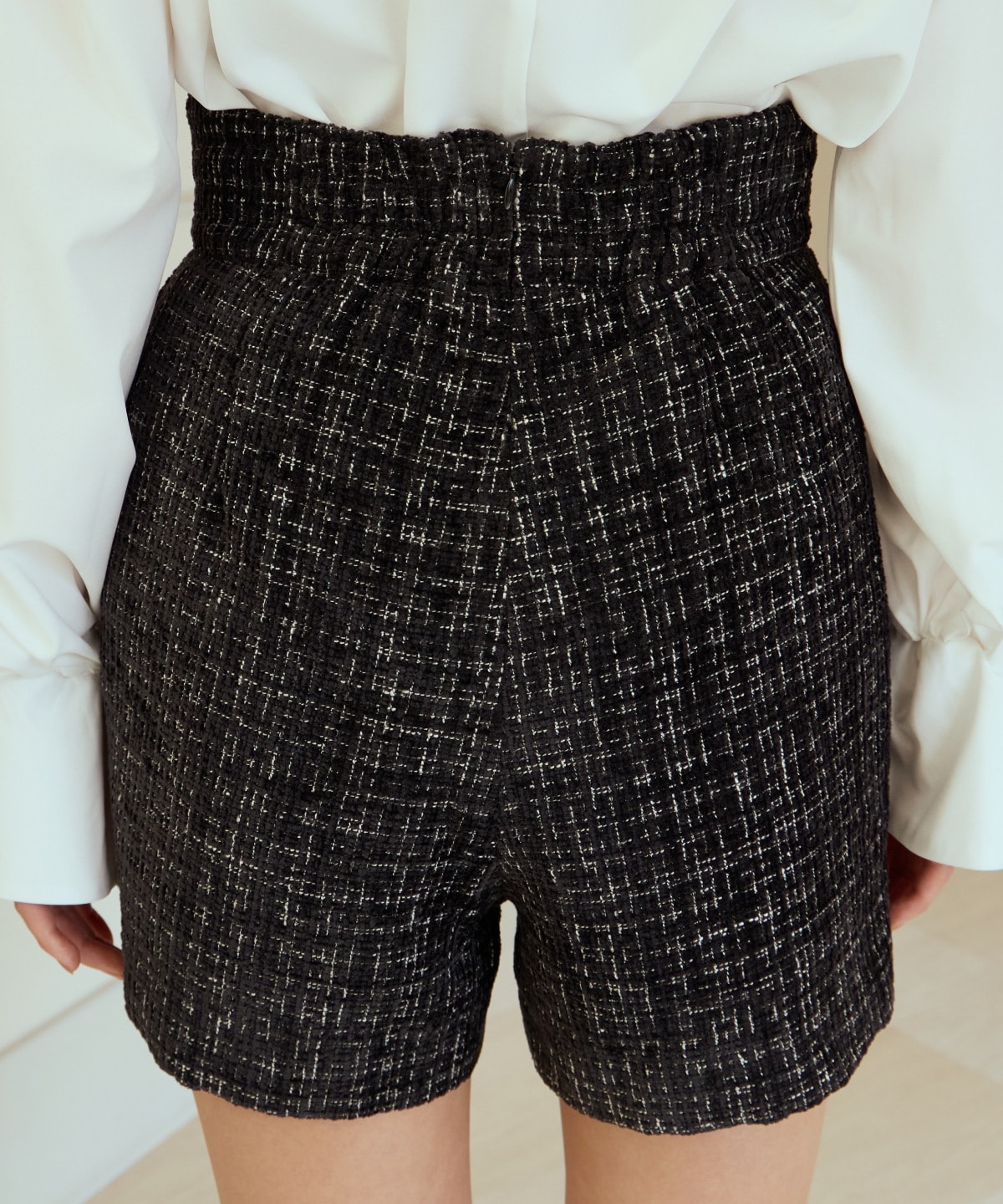 ツイードショートパンツ