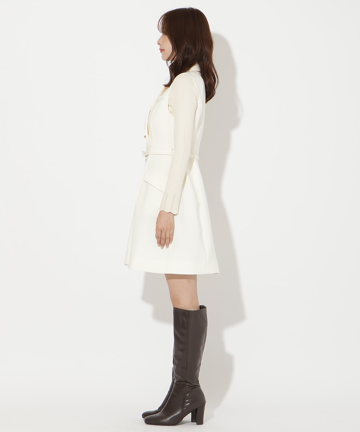 2WAYテーラードジレミニワンピース