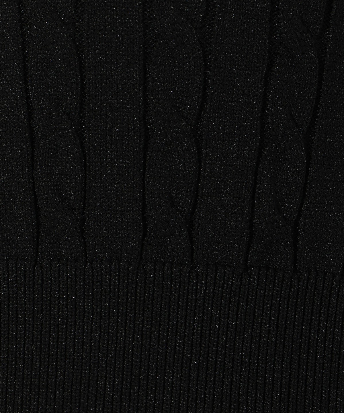 【1/1発売商品】ケーブル編みニットドッキングワンピース