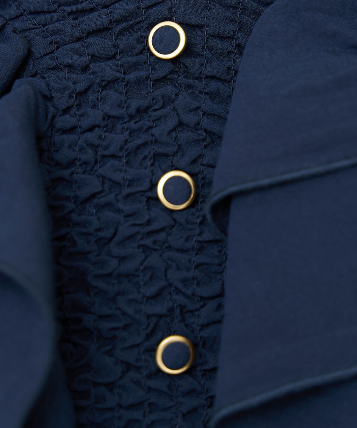 【先行予約受付中】シャーリングフリルブラウス