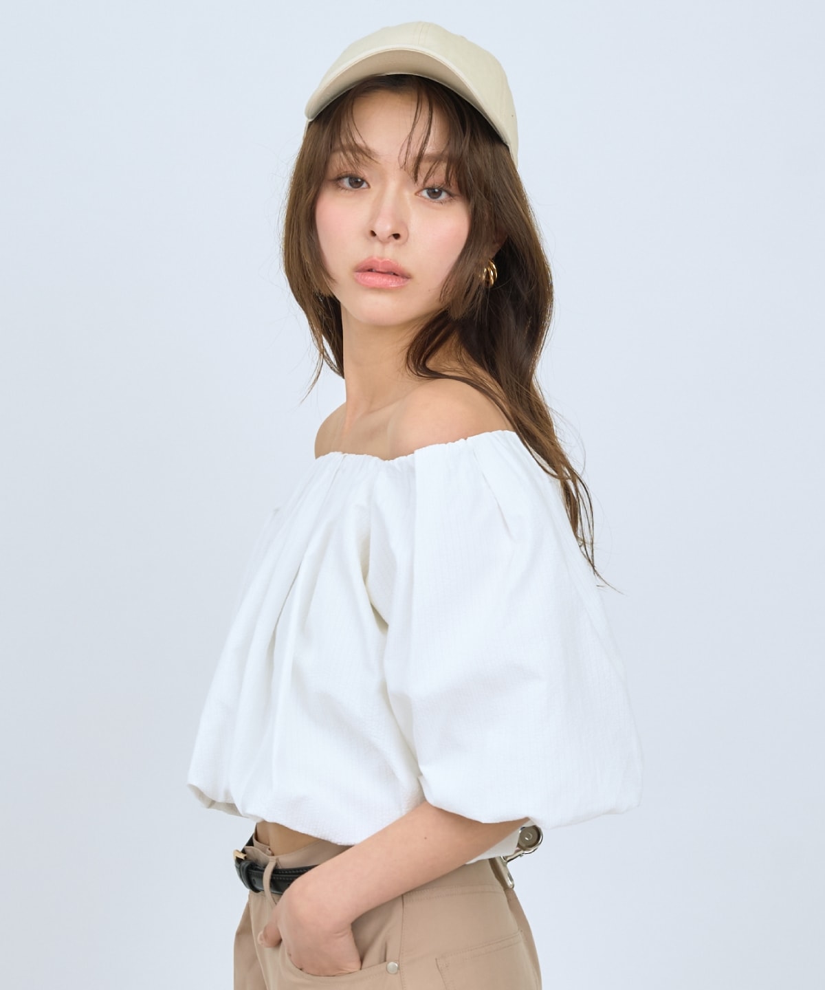 【先行予約受付中】2WAYバルーンブラウス